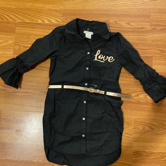 One Step Up Shirt Dress Small (7/8) (HG) - Picture 7 of 11
